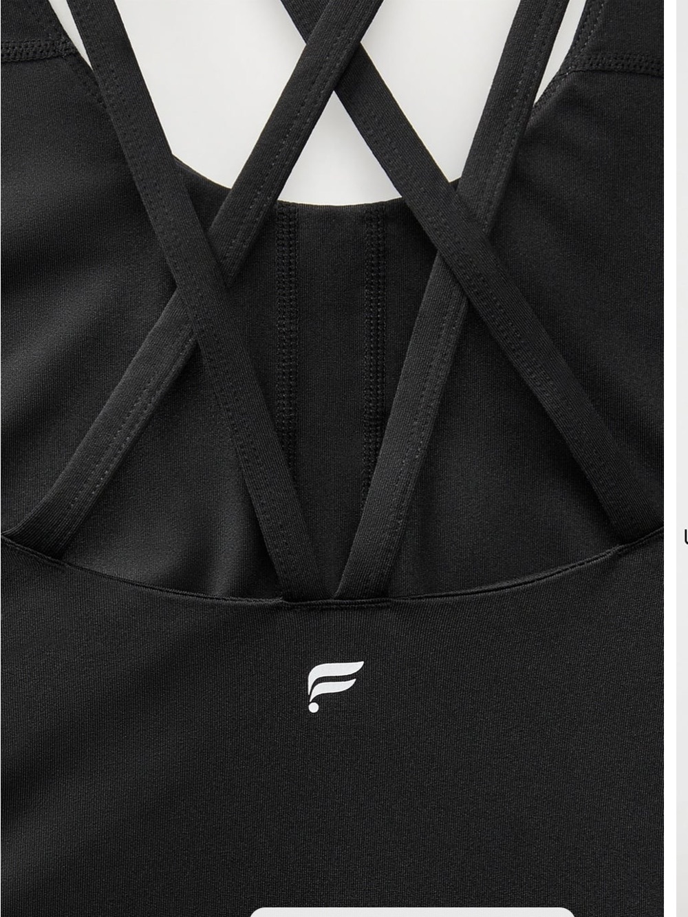 Fabletics Black Boost Performance Classic Mini Dress - Picture 4 of 6
